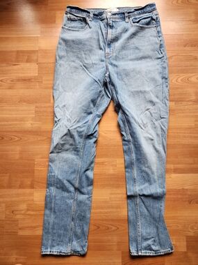 Abercrombie & Fitch Light Blue Slim Straight High Rise Jeans